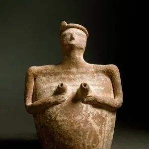 Minoan Terracotta Vase Print (1700-1450 BC) Minoan Terracotta Vase Print (1700-1450 BC)