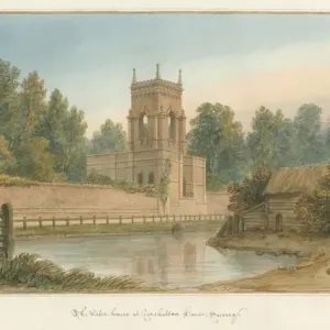 Fine Art Print of Carshalton House, 1831 (w/c on paper) Fine Art Print of Carshalton House, 1831 (w/c on paper)