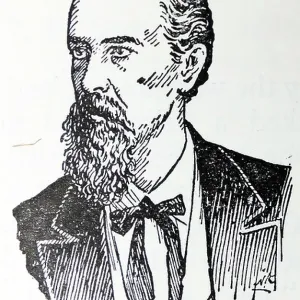 Print of Jeremiah O'Donovan Rossa, Irish Fenian leader Print of Jeremiah O'Donovan Rossa, Irish Fenian leader