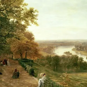 Richmond Hill London Print 1875 Richmond Hill London Print 1875