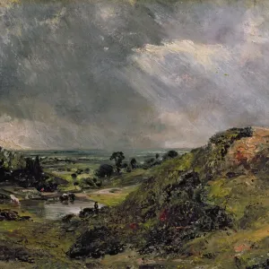 Hampstead Heath Print, 1828 by John Constable Hampstead Heath Print, 1828 by John Constable