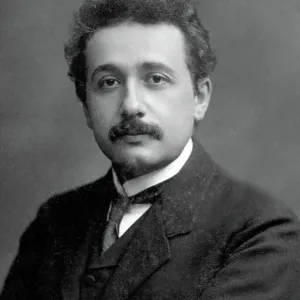 Albert Einstein Print, 1915 (b/w) Albert Einstein Print, 1915 (b/w)