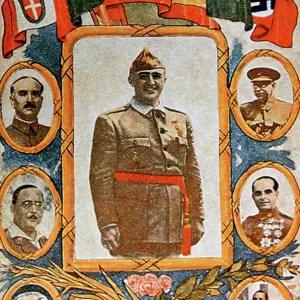 Francisco Franco Print: Nationalist Leader 1936 Francisco Franco Print: Nationalist Leader 1936