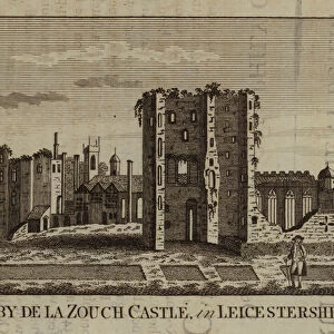 Ashby de la Zouch Castle, in Leicestershire (engraving)