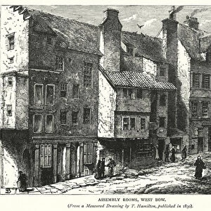 Assembly Rooms, West Bow (engraving)