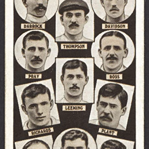 Association Cup Winners, Bury, 1900 (litho)