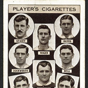 Association Cup Winners, Manchester United, 1909 (litho)