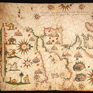The Atlantic coasts of Europe and the Western Mediterranean, from a nautical atlas