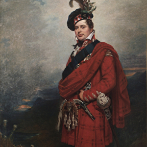 Augustus Frederick, Duke of Sussex, in highland dress, 1885 (oil on canvas)