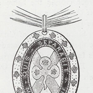 Badge of St Patrick (engraving)