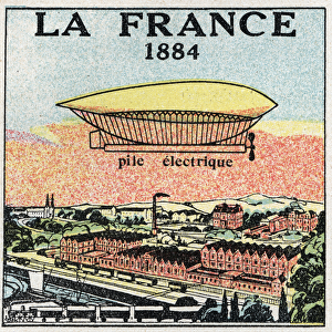 Balloons: the airship "La France"