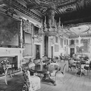 The Ballroom at Devonshire House (b / w photo)