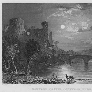 Barnard Castle, County of Durham (engraving)