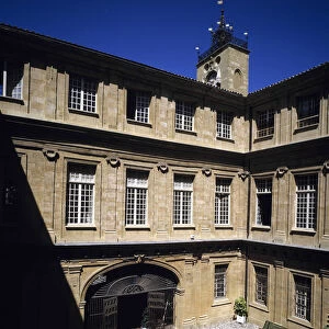Baroque architecture: City Hall (17th century). Aix en provence (Aix-en-Provence)