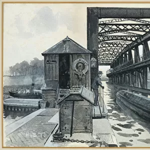 Barton Swing Aquaduct, 1893-94 (w/c gouache on paper)
