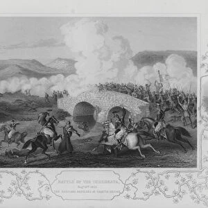 Battle of the Chernaya, Crimean War, 16 August 1855 (engraving)
