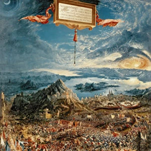 The Battle of Issus, or The Victory of Alexander the Great, 1529 (oil on panel)