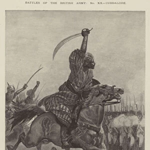 Battles of the British Army, Cuddalore (engraving)