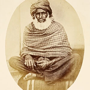 Beloch, Mahomedan Agriculturist, Googaira, Mooltan, from The People of India