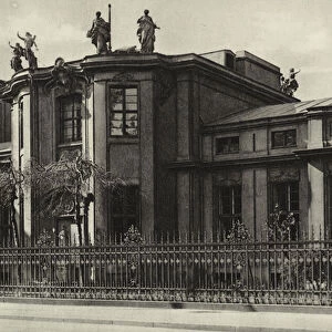 Berlin: Loge Royal-York; Royal York Masonic Lodge (b / w photo)