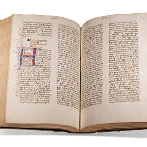 Bible, with prologues, in Latin, decorated manuscript on paper, Utrecht