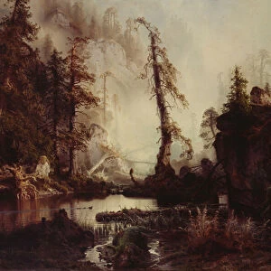 Black lake, 1852