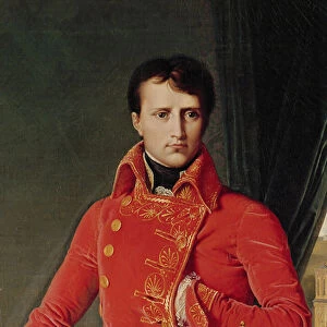 Bonaparte as First Consul (detail), 1804 (oil on canvas)