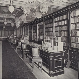 Book Department, Harrods (litho)