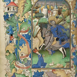 Book of Hours, 1450-55 (tempera, gold leaf and ink on parchment)
