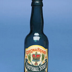 Bottle of Corona Football Stout (mixed media)