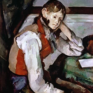 The Boy in the Red Waistcoat, 1888-90 (oil on canvas)