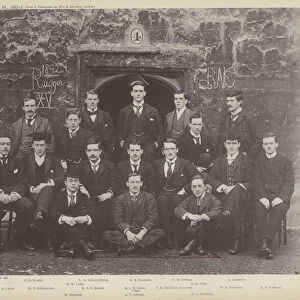 Brasenose Rugby XV, 1892-3 (b / w photo)