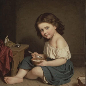 Breakfast, 1866 (oil on canvas)