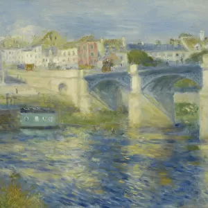 Bridge at Chatou, c. 1875 (oil on canvas)