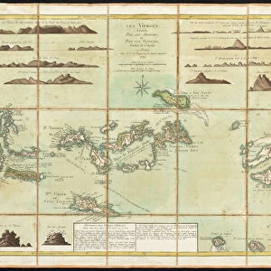 The British Virgin Islands, engraved by Georges-Louis Le Rouge