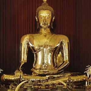 Buddha image (gold)