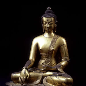 Buddha statue. Nepal 15th century. 60 cm