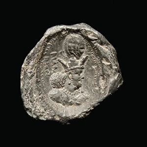 Bulla with inscription, Sasanian Period, 4th Century (ceramic)