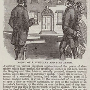 The Burglary and Fire Alarum (engraving)