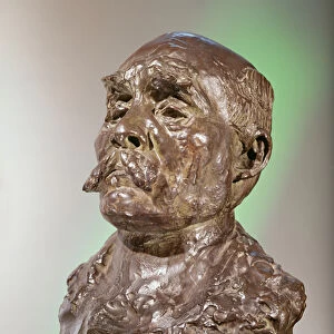 Bust of Georges Clemenceau, 1911 (bronze)
