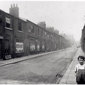 Byron Street, Leylands, Leeds, 14th August 1935 (b / w photo)
