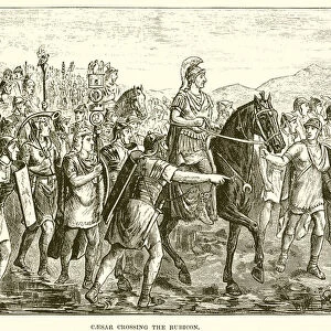 Caesar crossing the Rubicon (engraving)