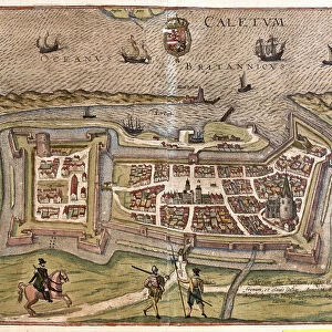 Calais, France: the gate, fortress and key of France, came under the power of the Spanish