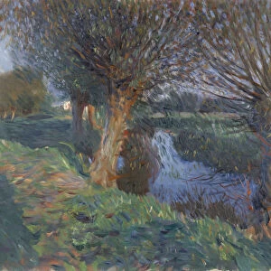 At Calcot, 1885-90 (oil on canvas)