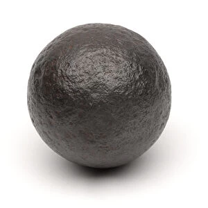 Cannon ball from the Battle of Naseby, 14 June 1645 (metal)