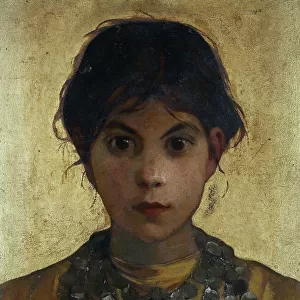 A Capri Witch, 1884-85 (oil on panel)