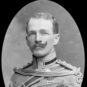 Captain I U Battye, Queens Own Corps of Guides Cavalry, 1911 (b / w photo)