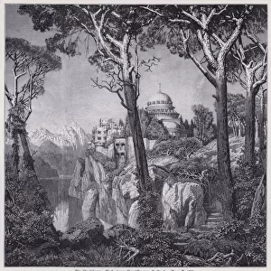 The Castle of the Grail (engraving)