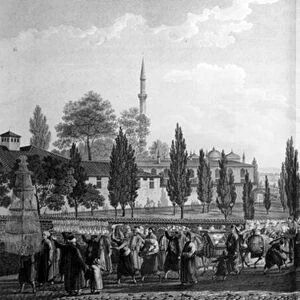 Ceremonie d une noce Turque, from Voyage Pittoresque de Constantinople et des