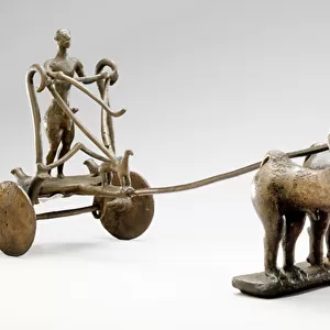 Chariot, Daimabad culture, c. 2000-1500 BC (bronze)